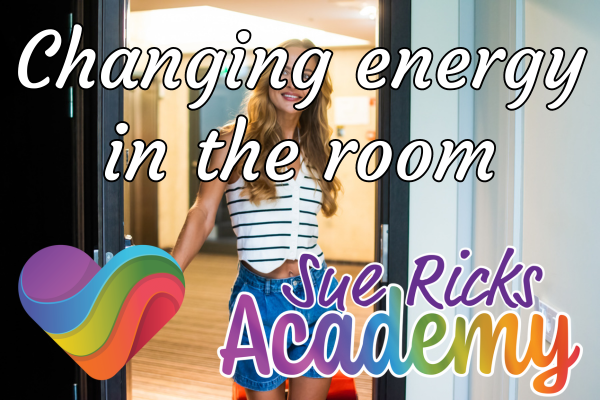 Changing energy in the room